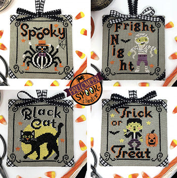 Ornament Series Halloween Spooktacular Parts 5-8 by Tiny Modernist
