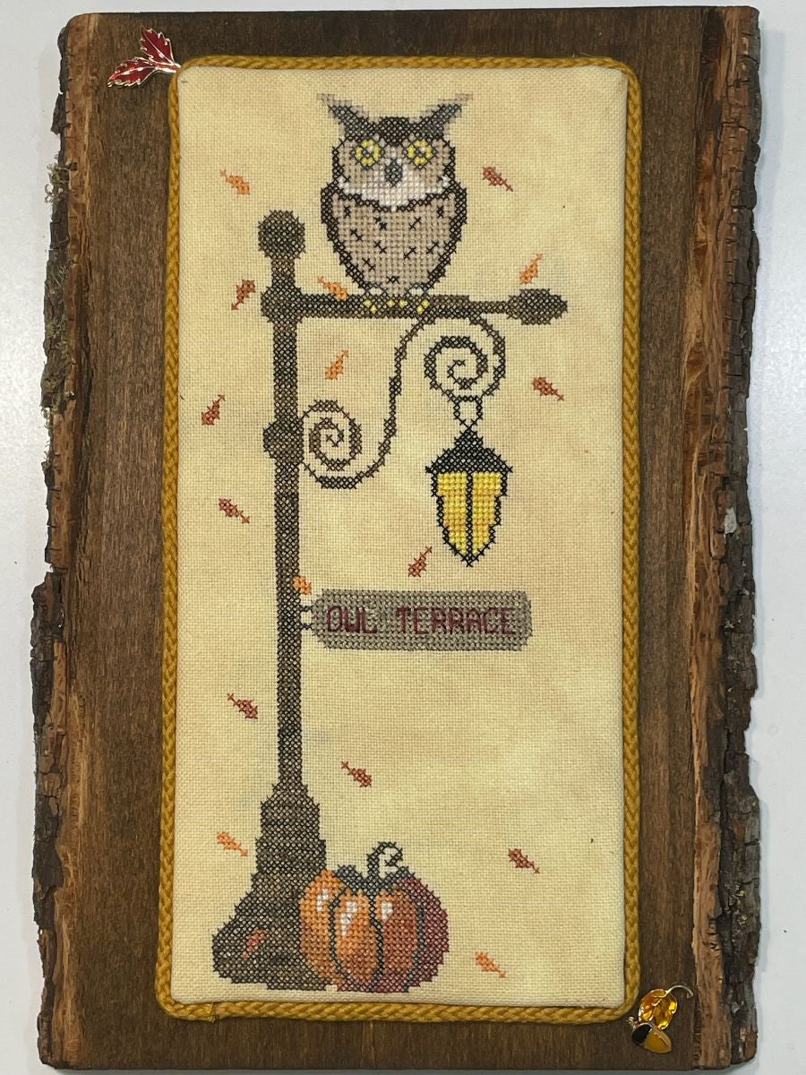 Owl Terrace by Barefoot Needleart