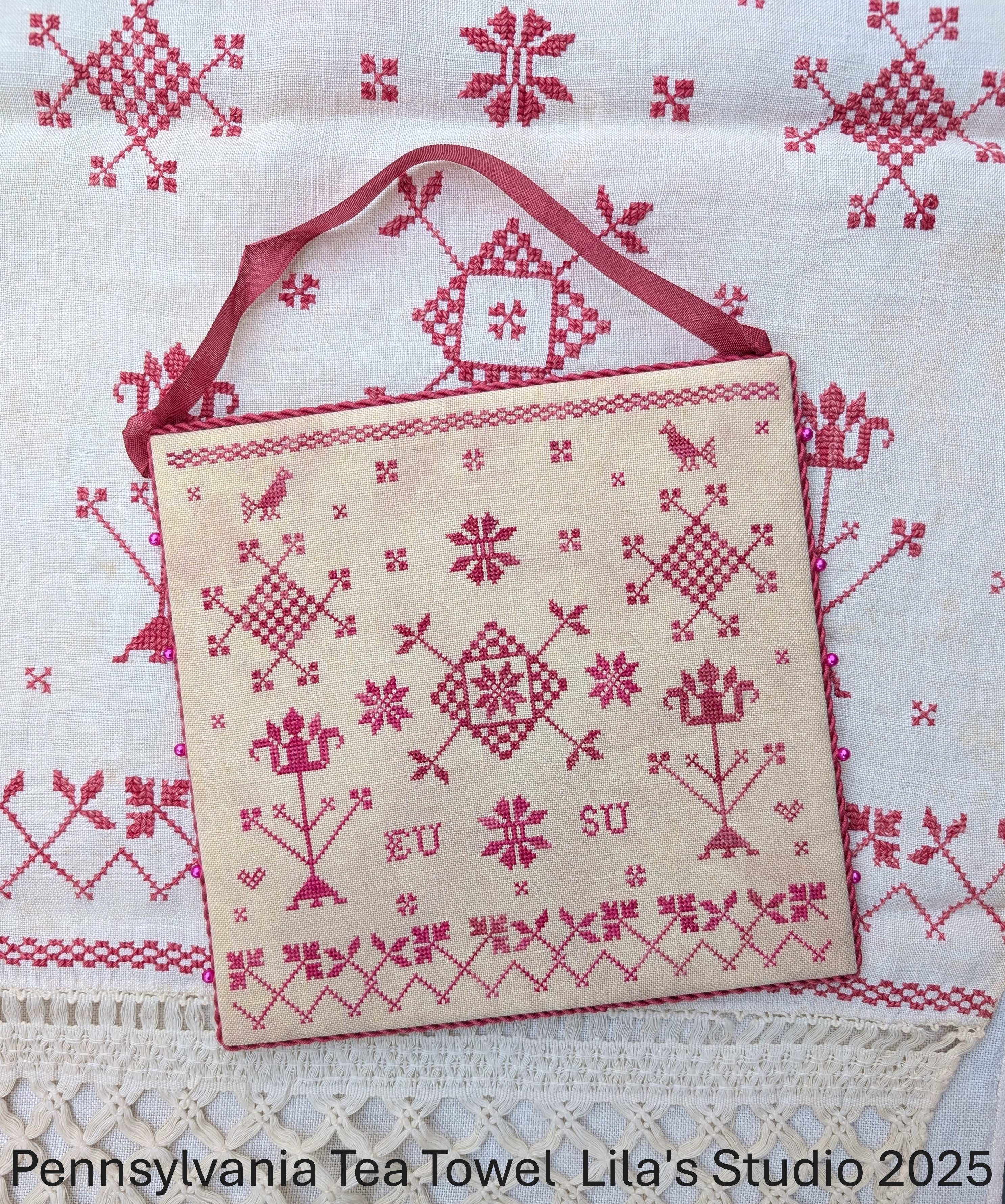 Pennsylvania Tea Towel- An adaptation by Lila's Studio