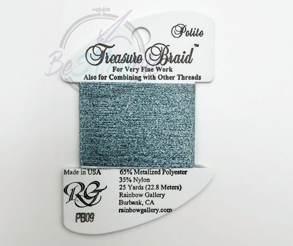 PB09 Sky Blue Petite Treasure Braid by Rainbow Gallery