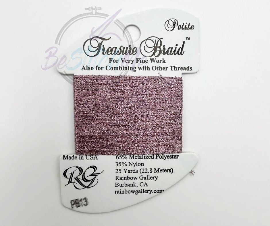 PB13 Pink Petite Treasure Braid by Rainbow Gallery