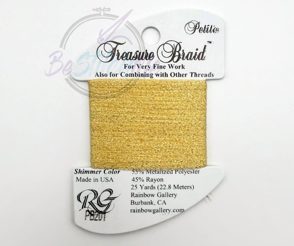 PB201 Yellow Treasure Braid Petite