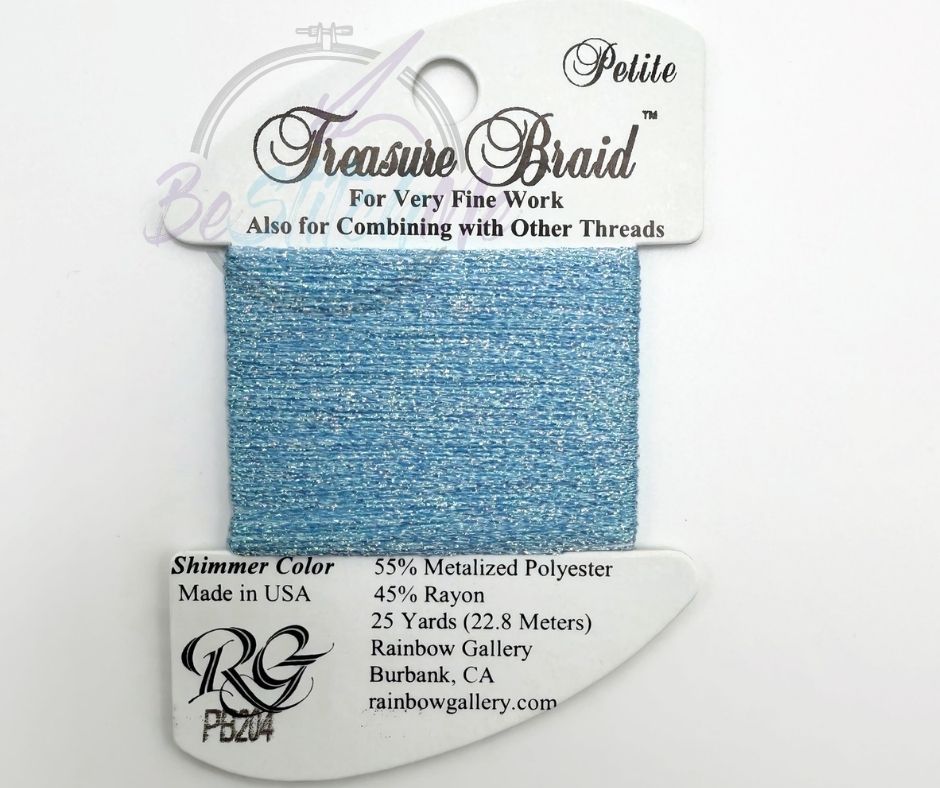 PB204 Blue Pearl Treasure Braid Petite