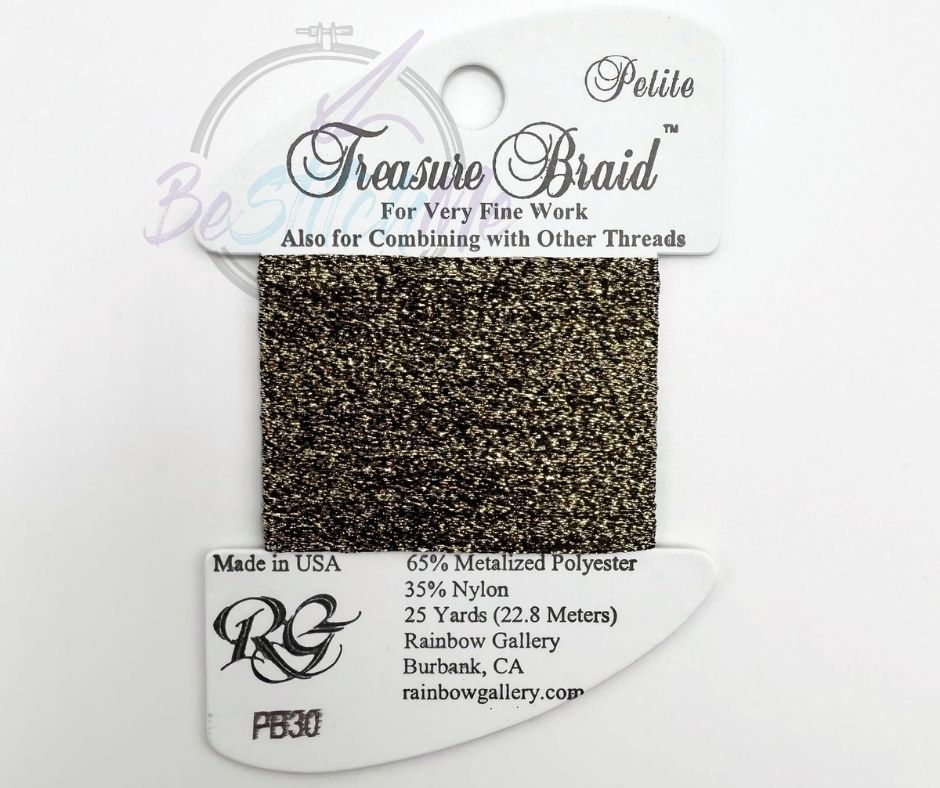PB30 Black Gold Treasure Braid Petite