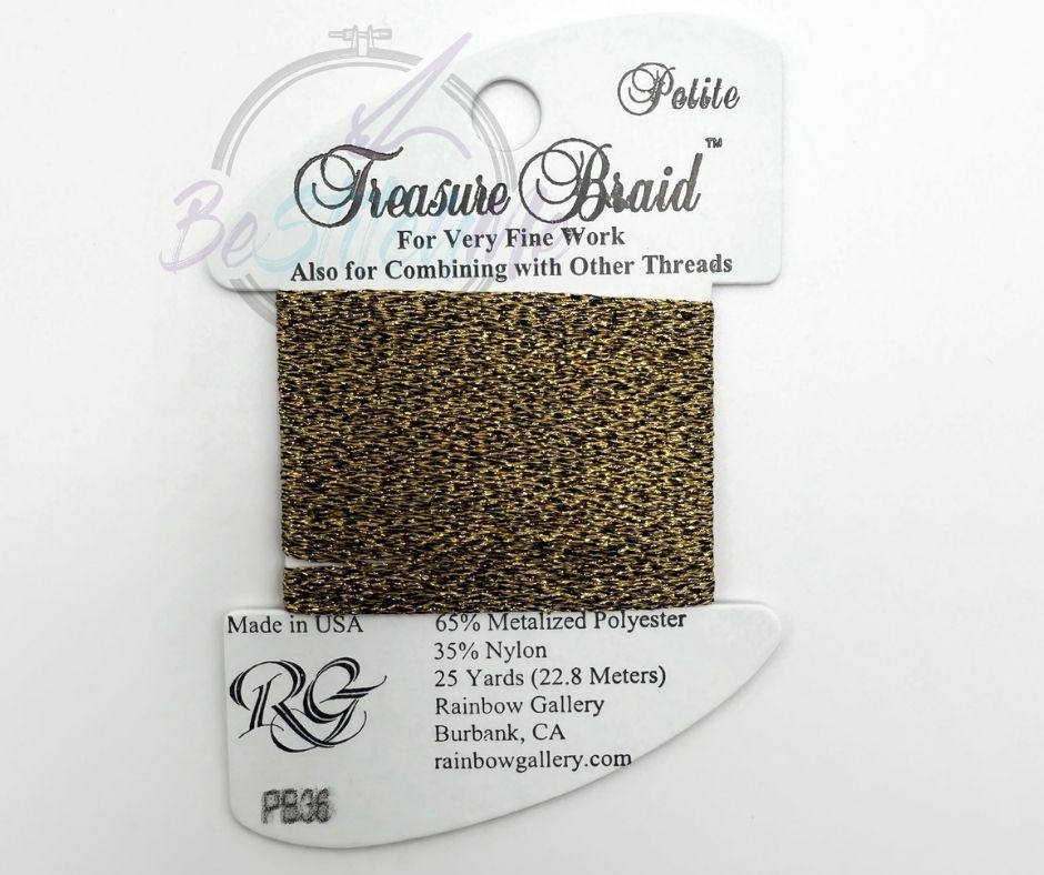 PB36 Antique Gold Treasure Braid Petite