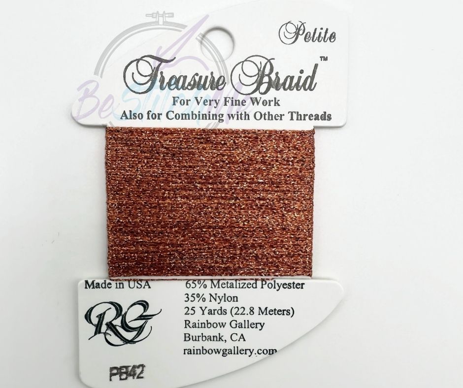 PB42 Autumn Orange Treasure Braid Petite