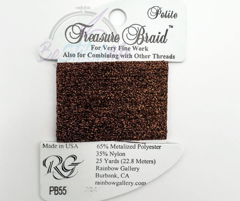PB55 Brass Treasure Braid Petite