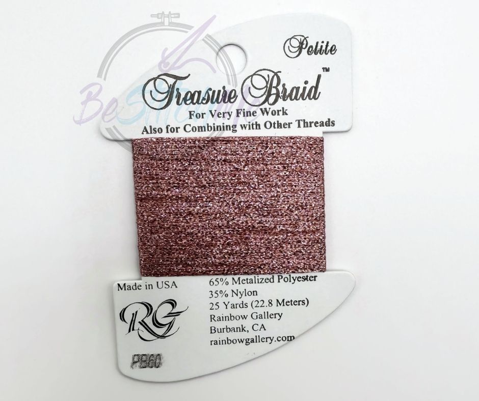 PB60 Dark Powder Pink Treasure Braid Petite
