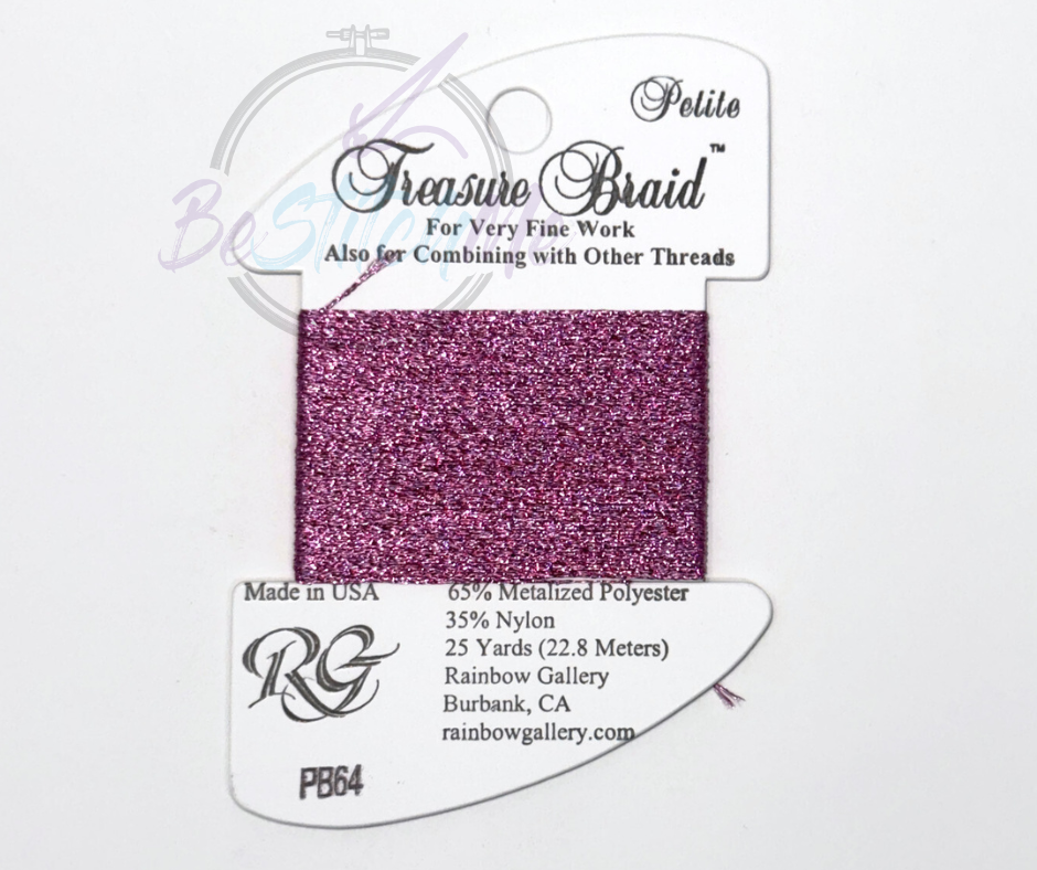 PB64 Light Rose Treasure Braid Petite