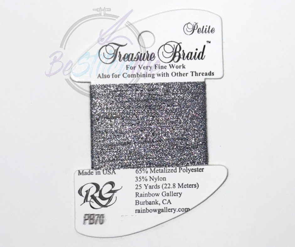 PB70 Silver Gray Treasure Braid Petite