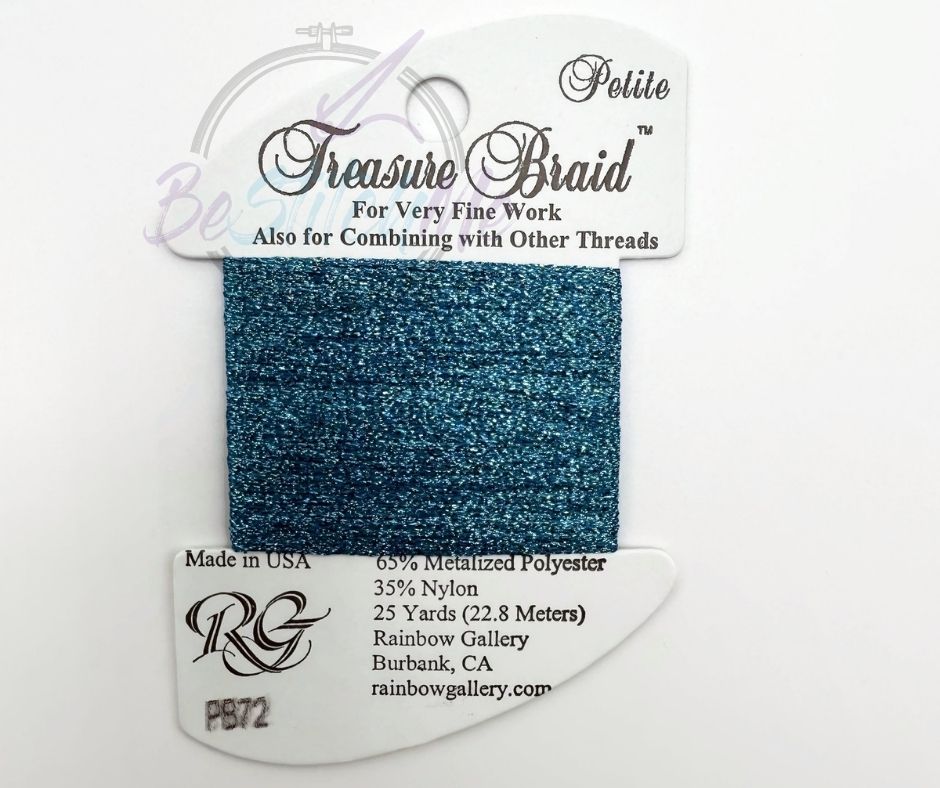 PB72 Agean Blue Treasure Braid Petite