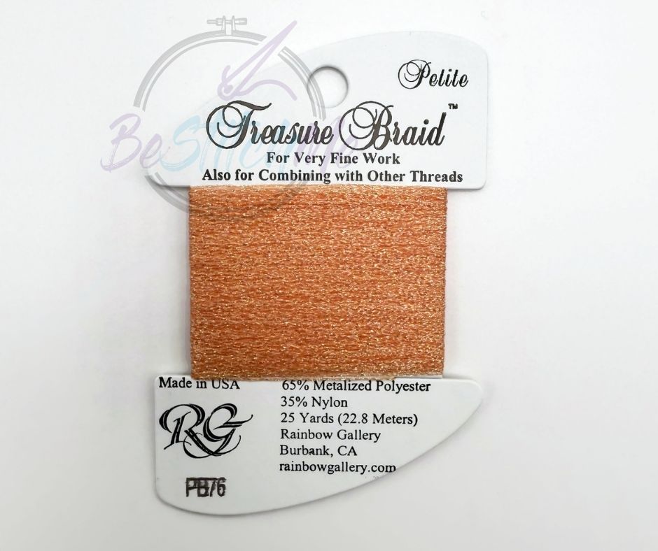 PB76 Orange Treasure Braid Petite