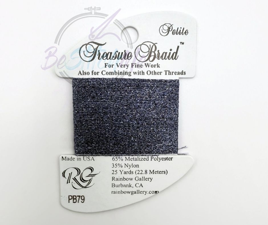 PB79 Purple Twilight Rainbow Gallery Petite Treasure Braid