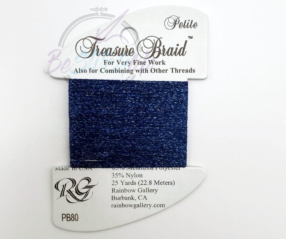 PB80 Nautical Blue Rainbow Gallery Petite Treasure Braid