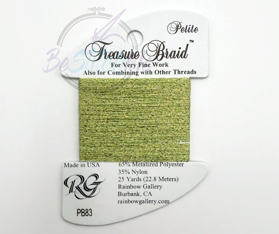 PB83 Wild Lime Rainbow Gallery Petite Treasure Braid