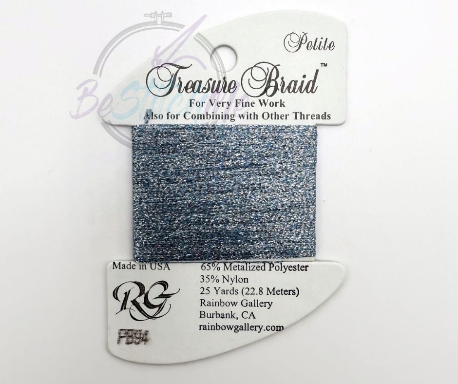 PB94 Crystal Blue Treasure Braid Petite