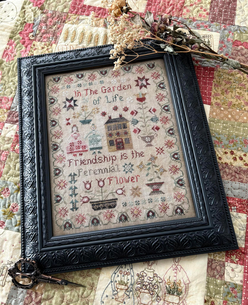 Perennial Flower Sampler - Pansy Patch Quilts & Stitchery - Preorder - BeStitchMe