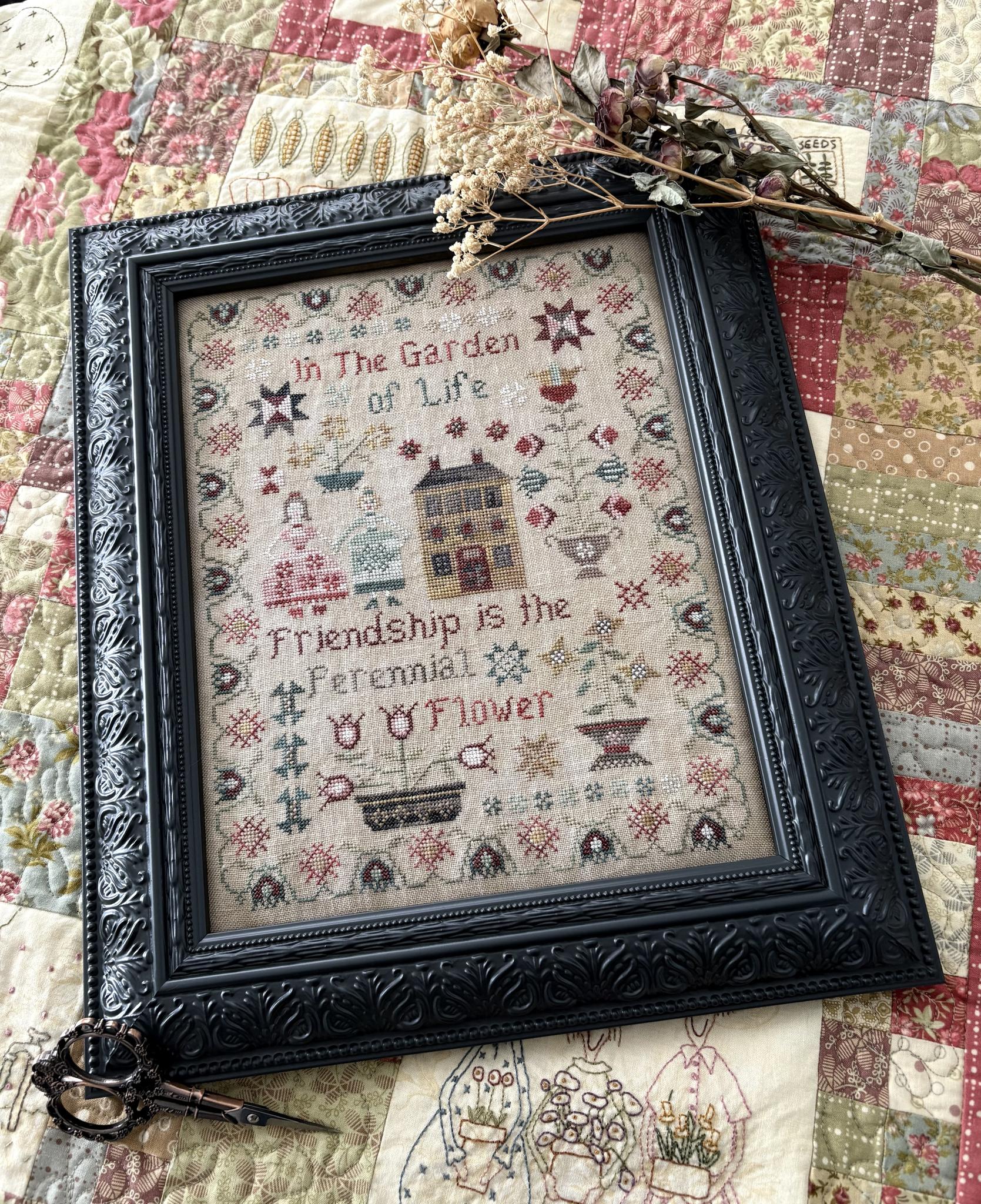 Perennial Flower Sampler - Pansy Patch Quilts & Stitchery - Preorder - BeStitchMe