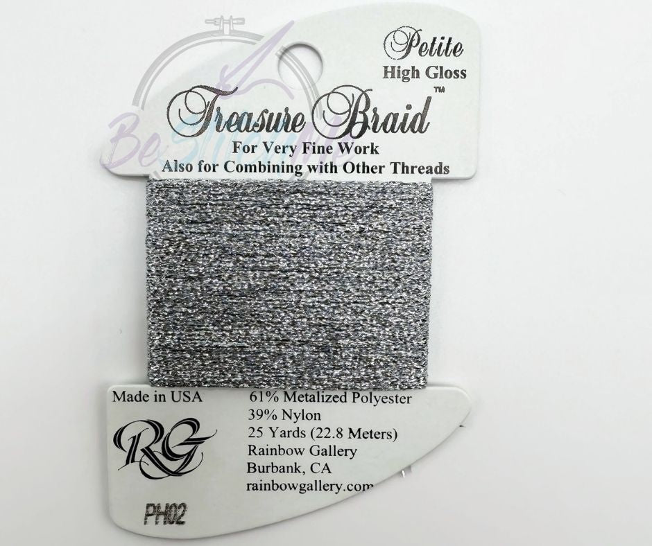 PH02 Silver Treasure Braid Petite