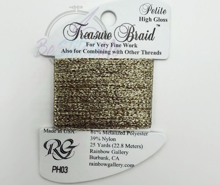 PH03 Yellow Gold Treasure Braid Petite