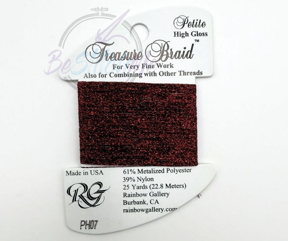 PH07 Christmas Red Treasure Braid Petite