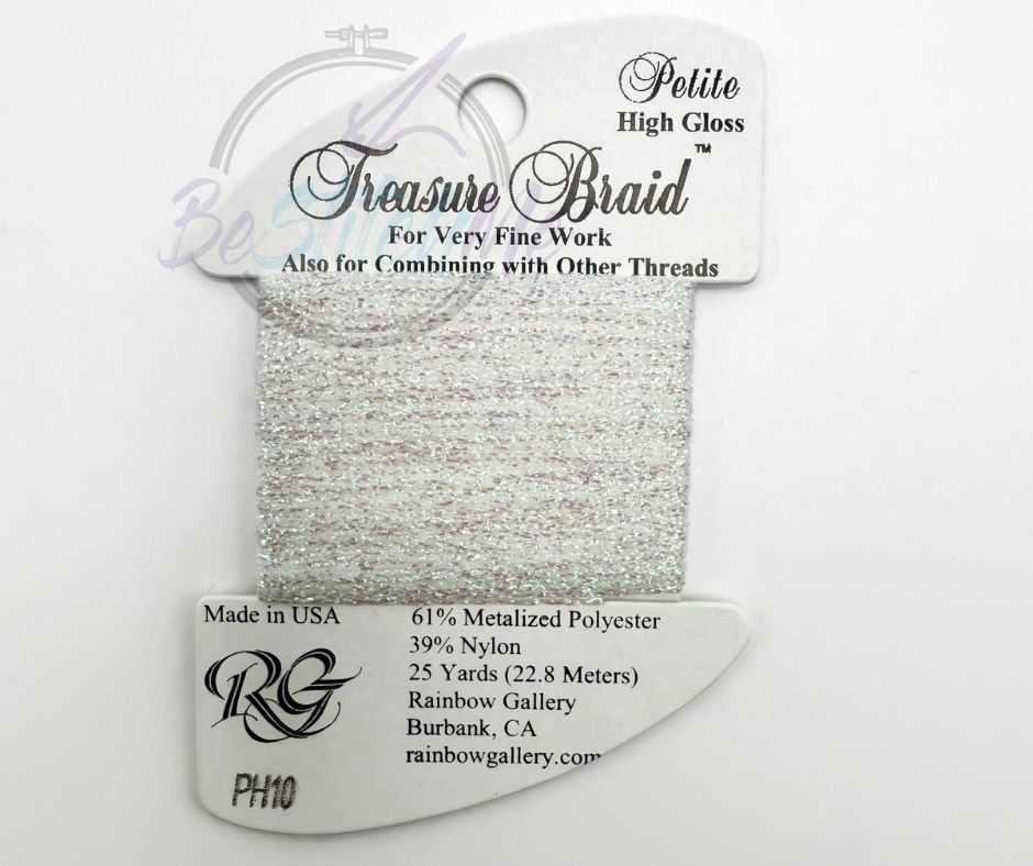 PH10 White Pearl Treasure Braid Petite