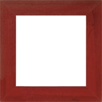 Mill Hill 6"x6" Painted Frame Holiday Red