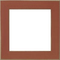 Mill Hill 6"x6" Painted Frame Rust