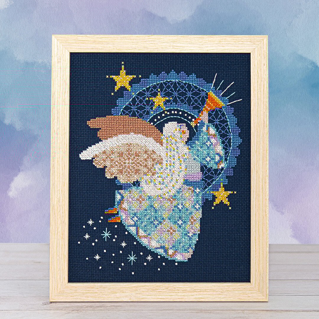 Patchwork Angel by Counting Puddles