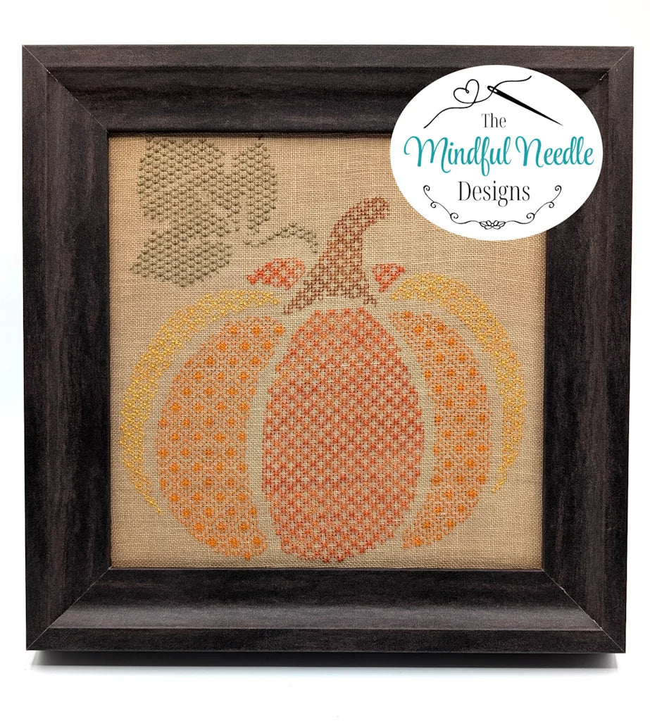 Patchwork Pumpkin by The Mindful Needle Designs - Preorder