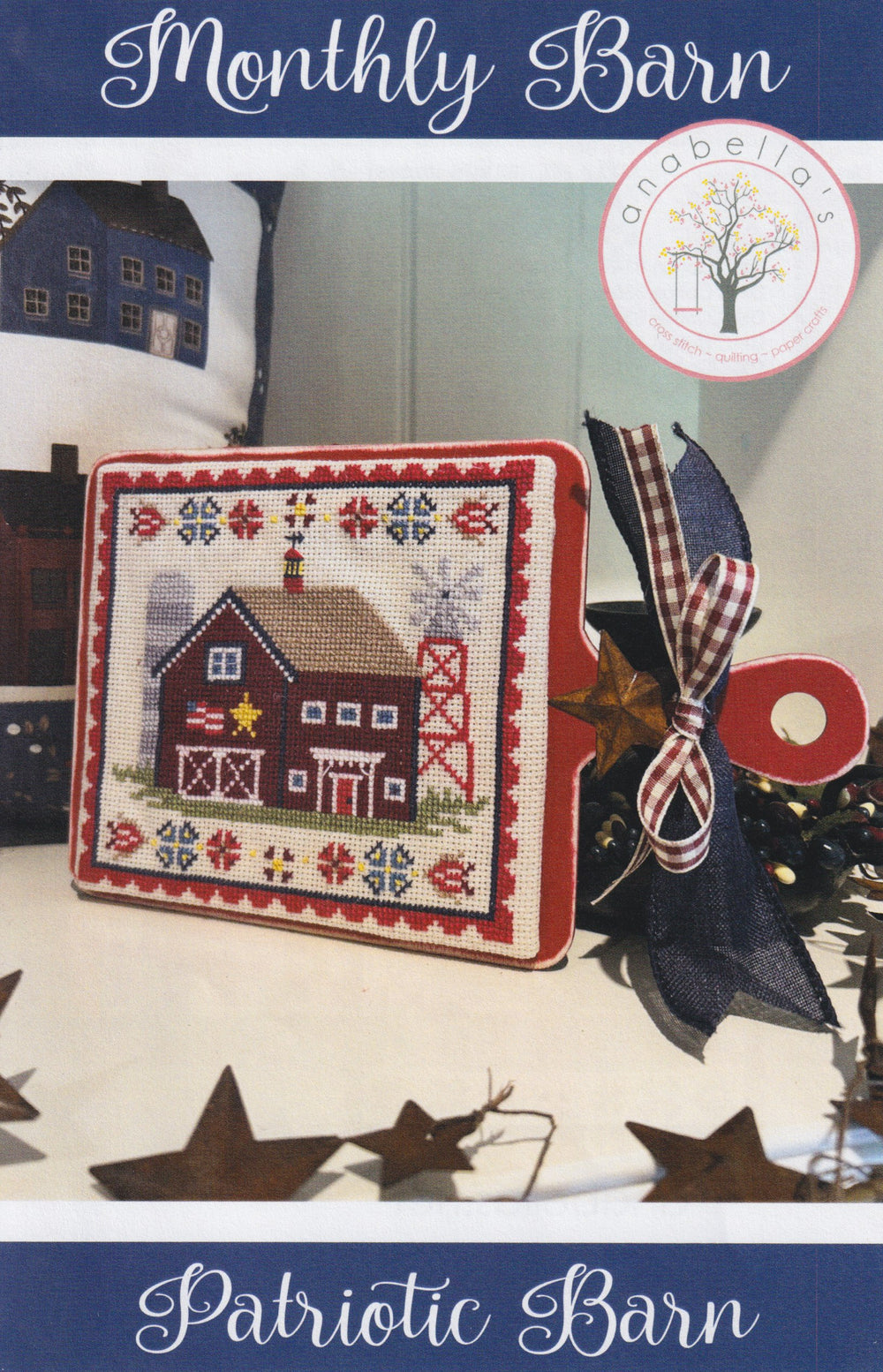 Patriotic Barn by Anabella's