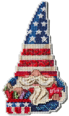 Patriotic Gnome by Mill Hill