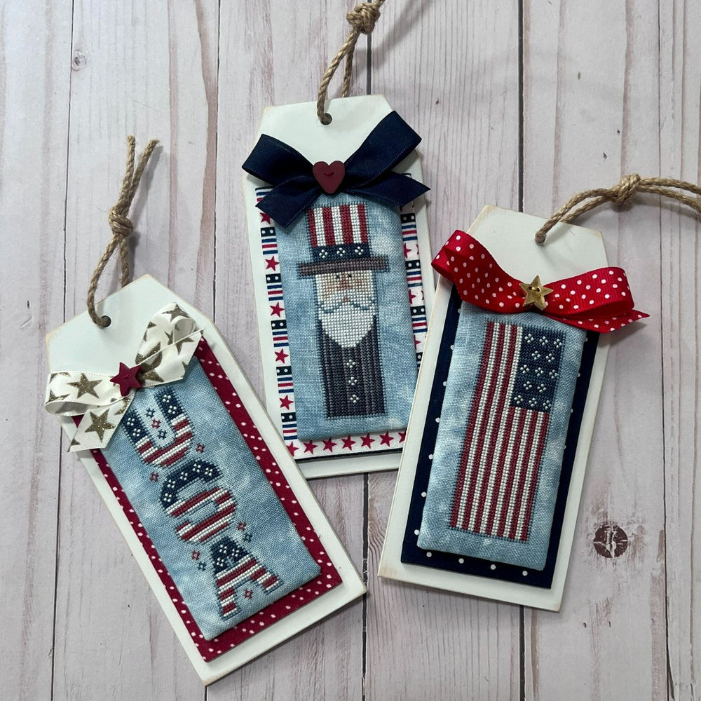 Patriotic Tags by Dirty Annie's Southern Style