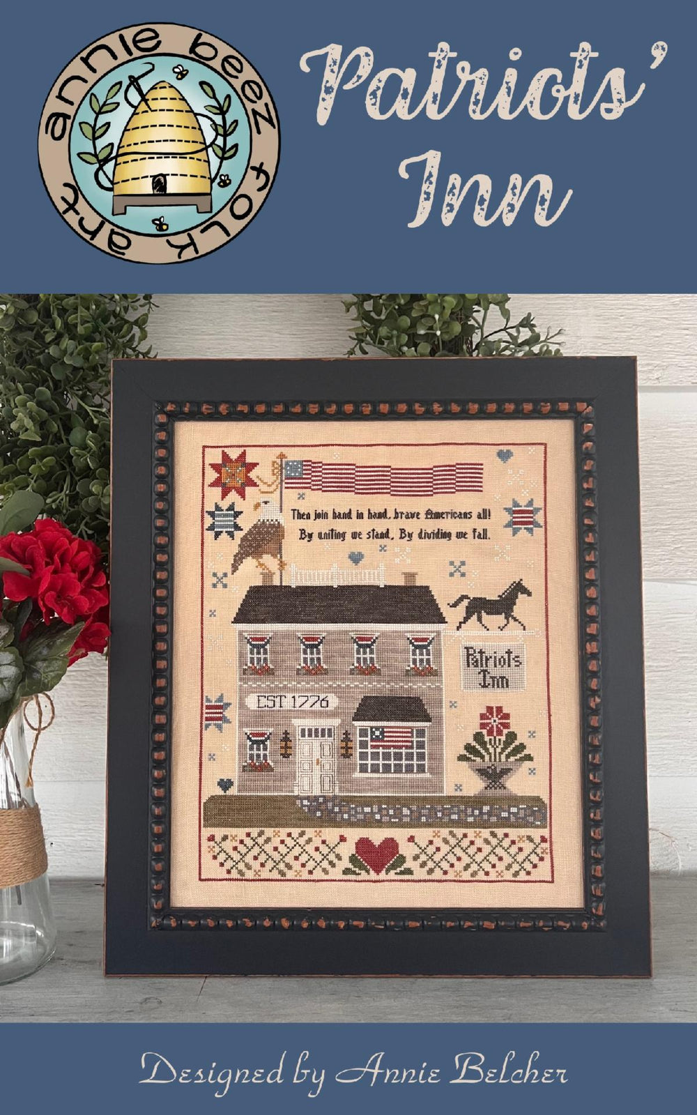 Patriots Inn by Annie Beez Folk Art