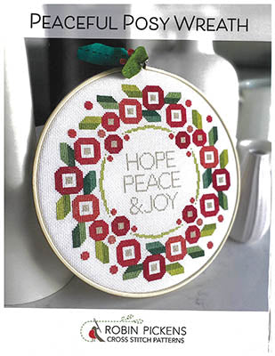 Peaceful Posy Wreath by Robin Pickens