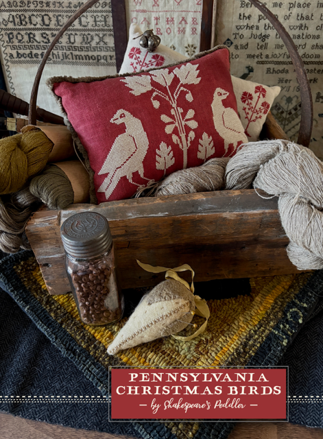 Preorder - Pennsylvania Christmas Birds by Shakespeare's Peddler's