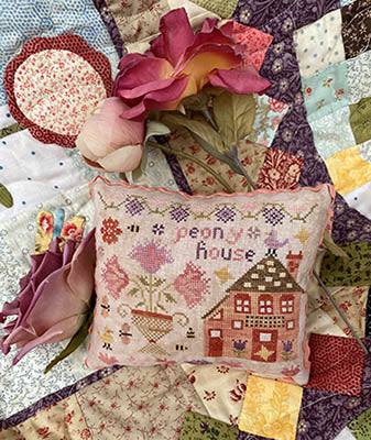 Peony House by Pansy Patch Quilts and Stitchery