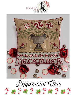 Peppermint Urn by Quaint Rose Needlearts