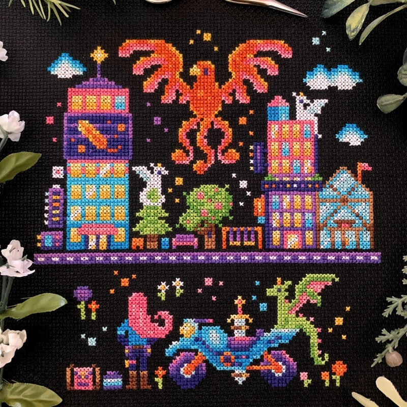 Phoenix City by Flossy Fox Shop