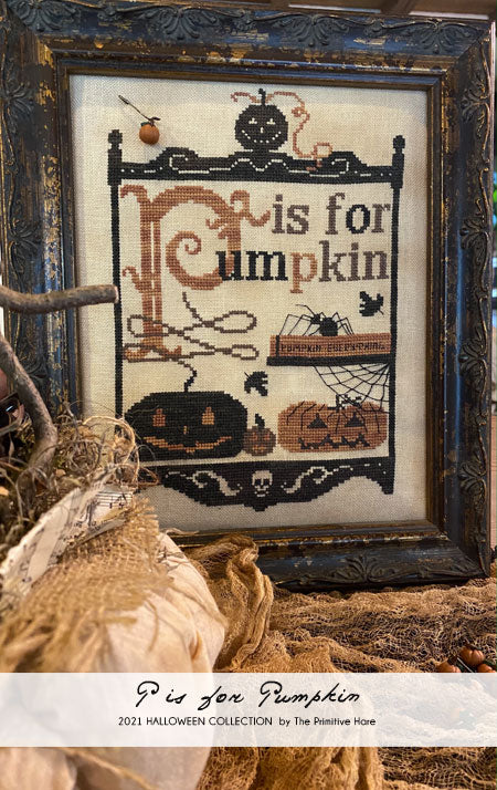P is for Pumpkin by The Primitive Hare