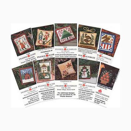 Prairie Seasons Mini Card Set B by The Prairie Schooler