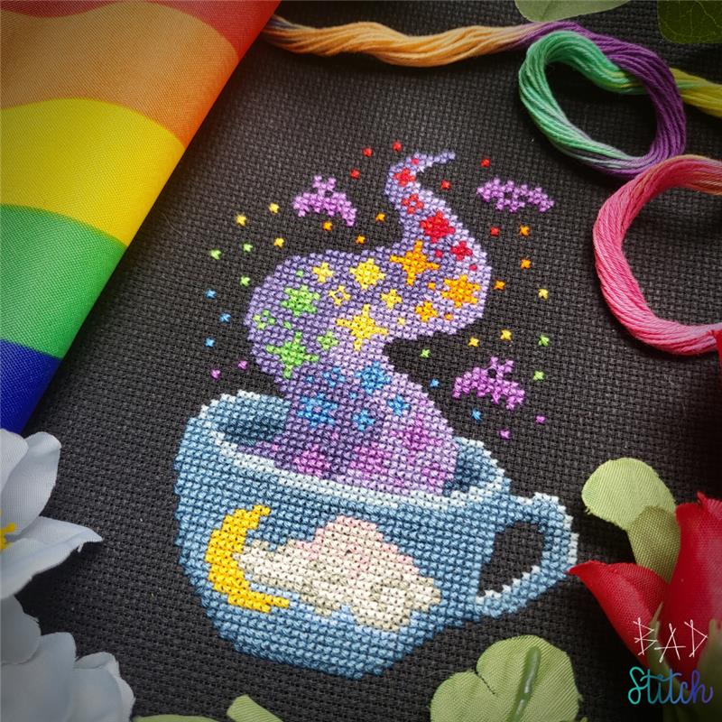 Pride Tea by BAD Stitch
