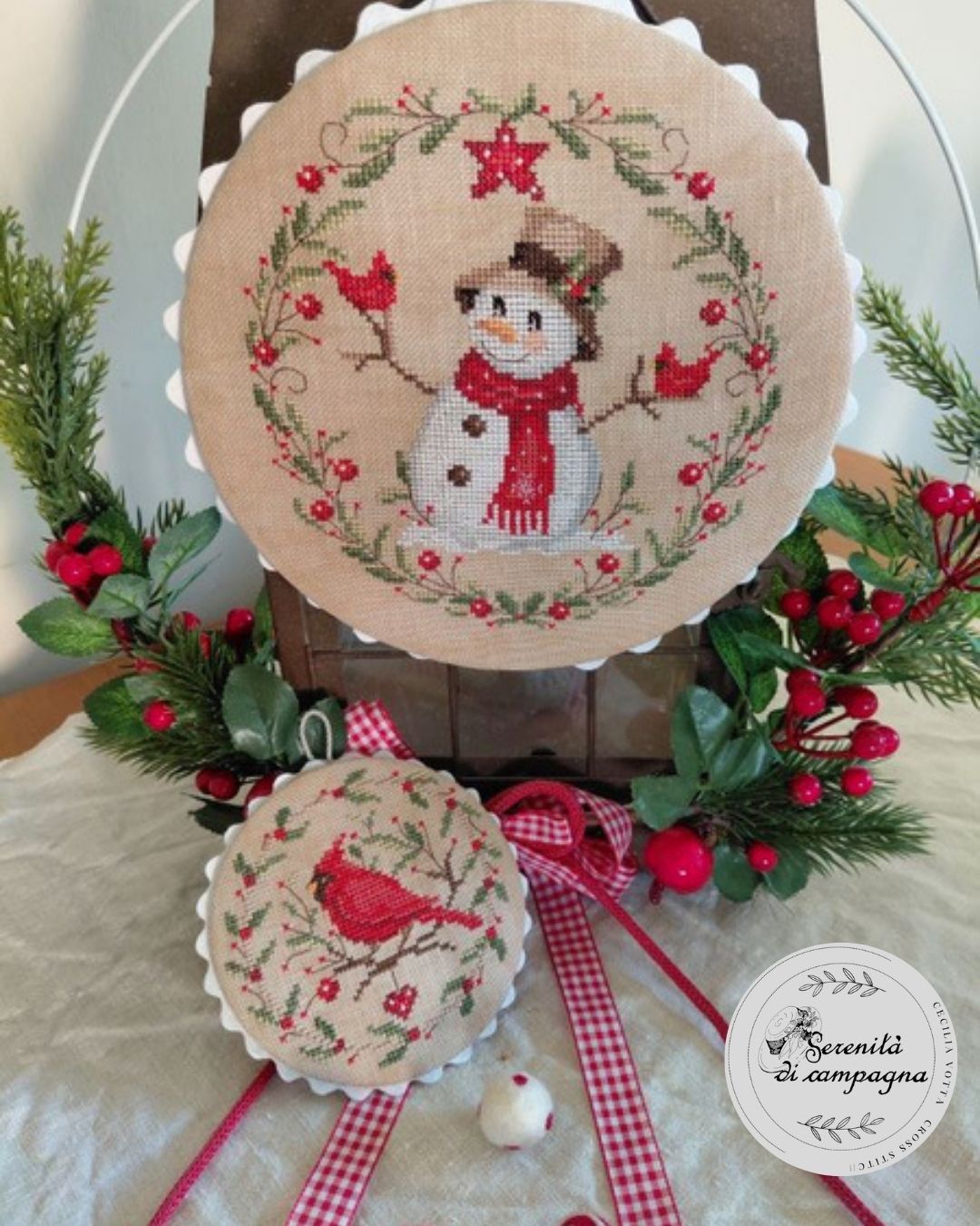 Profuma di Natale - Snowman by Serenita di campagna