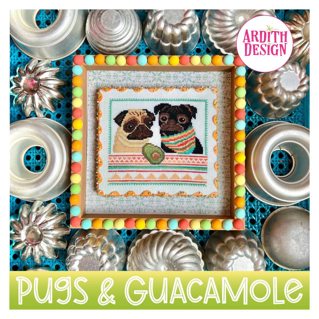 Pugs & Guacamole by Ardith Design