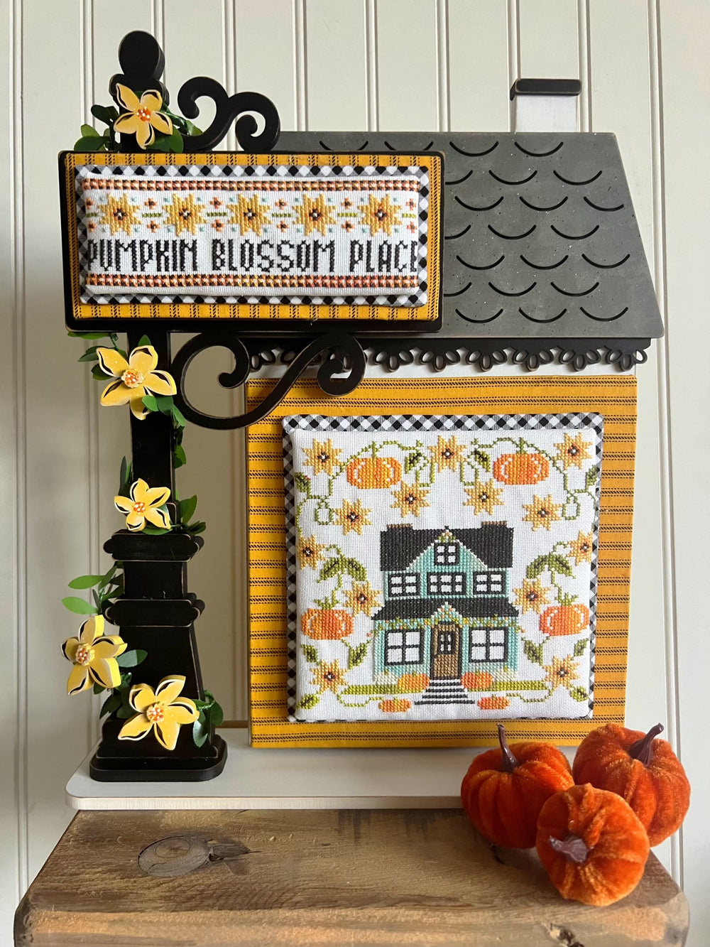 Pumpkin Blossom Place by Stitching with the Housewives