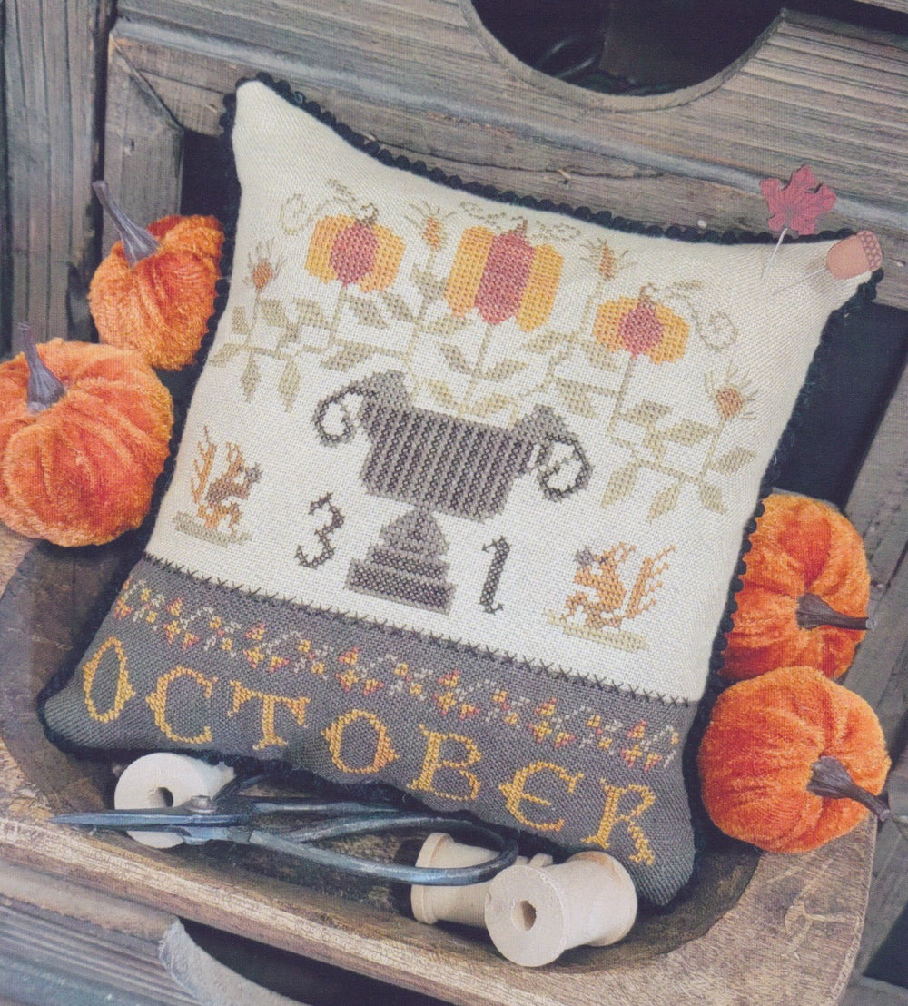 Pumpkin Urn by Quaint Rose Needlearts