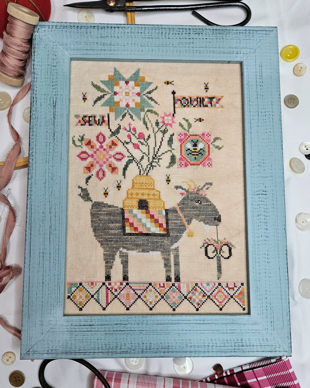 Quilting Nanny by Quaint Rose NeedleArts
