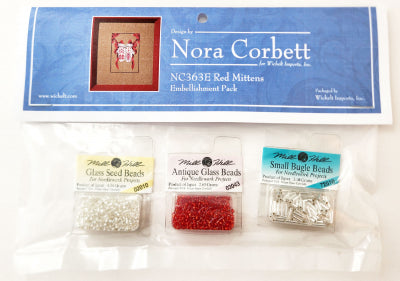 Red Mittens Embellishment Pack