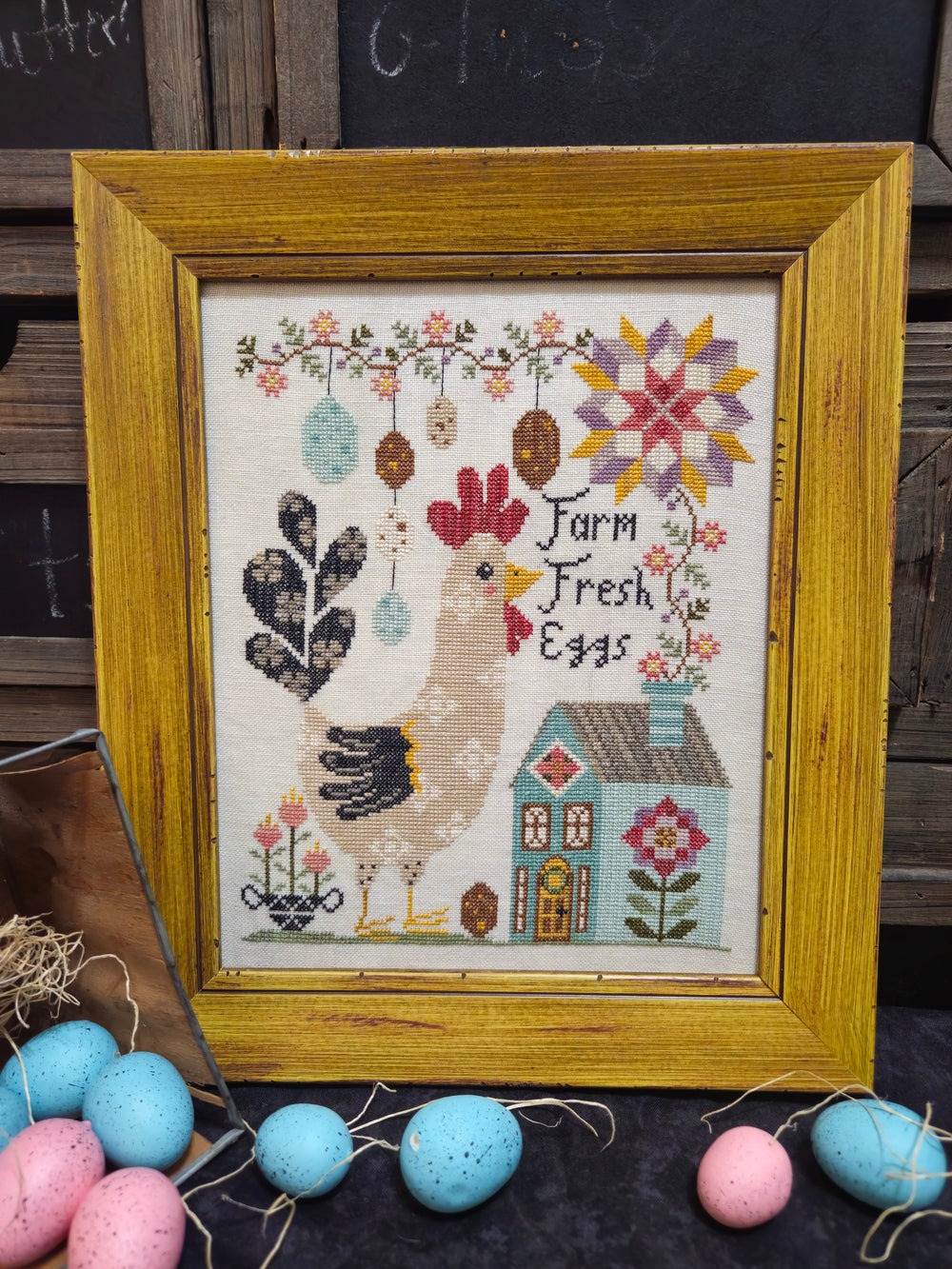 Rudy Rooster - Quaint Rose Needlearts - Preorder - BeStitchMe
