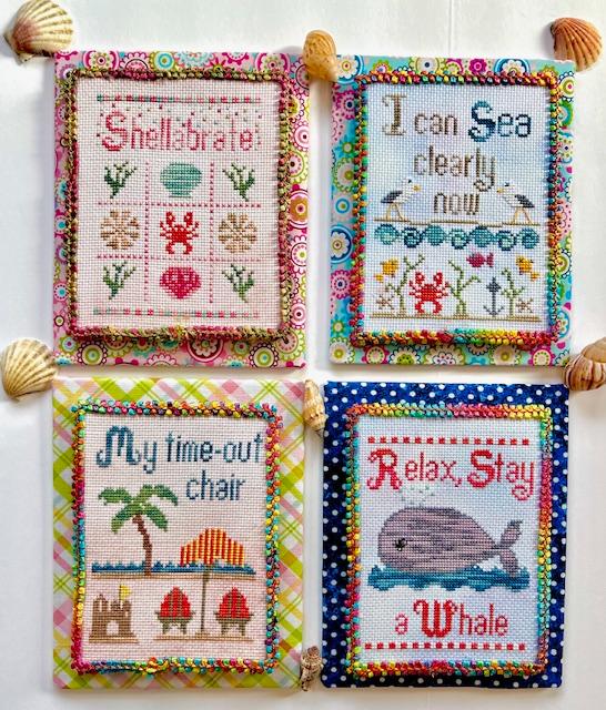 Shellabration 4 pack by Pickle Barrel Designs – BeStitchMe